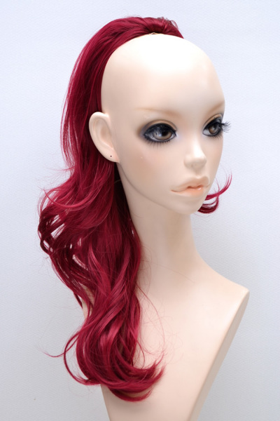 シャンデール　ベルシリーズ　F80 ピオニーパープル P-18-118【ワインレッド】 ポニーテール cyperous-cosplay