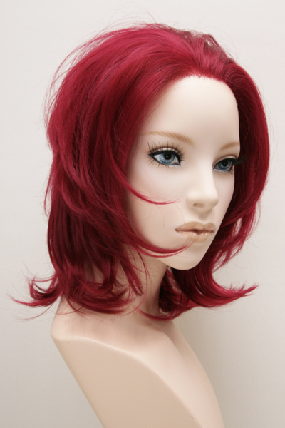 w13-14320-118【ワインレッド】 レースウィッグ cyperous-cosplay