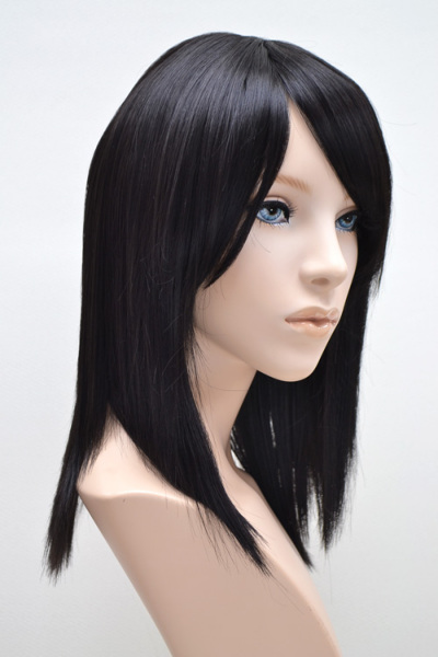 髪の毛 ウィッグ 黒髪 束 Amazon.co.jp: 耐熱コスプレウィッグ ブラック 黒髪 かっこいい